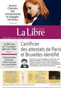 La Libre Belgique du Mardi 7 Mars 2017