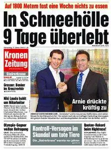 Kronen Zeitung Steiermark - 25. Januar 2018