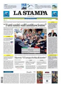 La Stampa Savona - 26 Aprile 2024