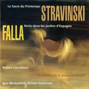 Stravinsky Le Scare du printemps (Markevitch) - de Falla Nights in the Gardens of Spain (Casadesus, Ansermet)