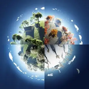 ShutterStock - Four Seasons on Small Planet 