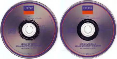 Benny Goodman - Live At Carnegie Hall 40th Anniversary Concert (2CD) (1978) {1986 London} **[RE-UP]**