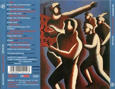 Die Krupps - Entering the Arena (1985) Sweden Reissue 1993