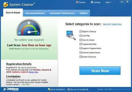 Pointstone System Cleaner 7.8.0.900