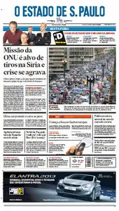Jornal O Estado de São Paulo - 8 de junho de 2012 - Sexta