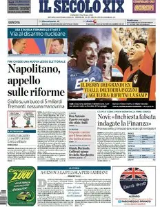 IL SECOLO XIX DEL 09 APRILE 2010