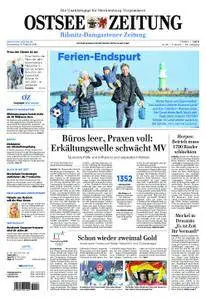 Ostsee Zeitung Ribnitz-Damgarten - 15. Februar 2018