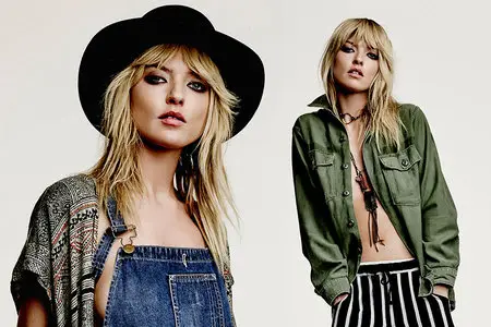 Martha Hunt - Free People Festival Style Lookbook