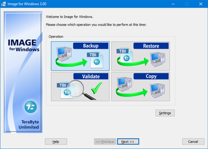 TeraByte Drive Image Backup and Restore Suite 3.01 Retail