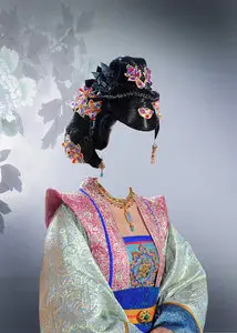Template for Photoshop - Chinese Princess