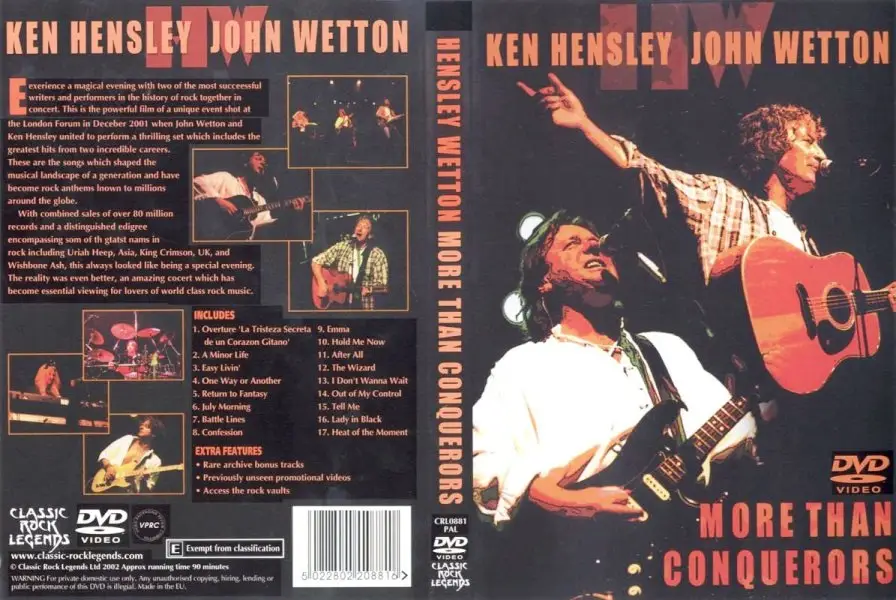 Ken Hensley and John Wetton - More Than Conquerors (2002) / AvaxHome