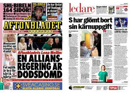 Aftonbladet – 12 september 2018