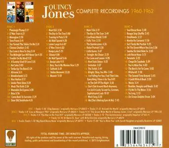 Quincy Jones - Complete Recordings 1960-1962 (2014) {4CD Set Enlightenment EN4CD9010}