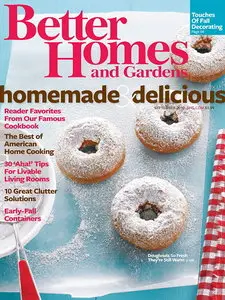 Better Homes & Gardens Magazine September 2010