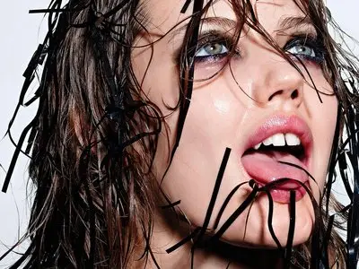 Lindsey Wixson by Richard Burbridge for Interview Germany September 2014