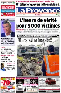 La Provence, Marseille - Mercredi 17 Avril 2013
