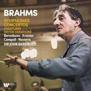 Sir John Barbirolli - Brahms- Symphonies, Concertos, Overtures & Haydn Variations (2023) [Official Digital Download 24/192]