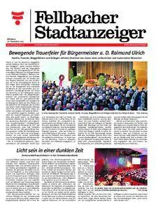 Fellbacher Stadtanzeiger - 20. Dezember 2017