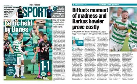 The Herald Sport (Scotland) – July 21, 2021