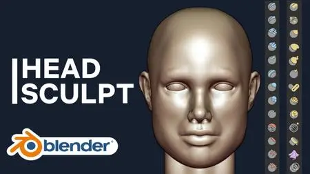 Sculpting Human Head In Blender For Beginners