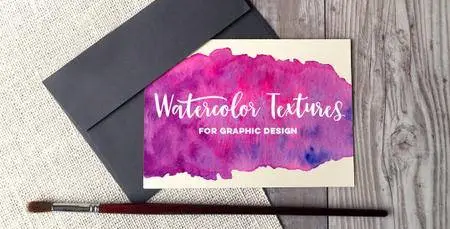 Watercolor Textures for Graphic Design