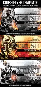 GraphicRiver Crush Flyer Template