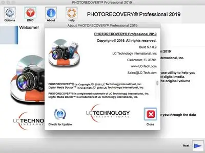 PHOTORECOVERY Professional 2019 v5.1.8.9 Multilingual macOS