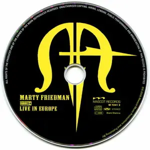 Marty Friedman - Exhibit A: Live In Europe (2007) [Digipak]
