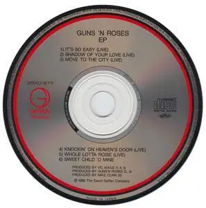 Guns n' Roses - EP (1987) [Geffen 25XD-977, Japan]
