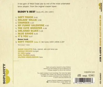Buddy Collette - Buddy's Best (1957) {Boplicity CDBOPM020 rel 2013}