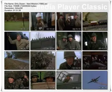 Dirty Dozen - Next Mission (1985) DVDRip