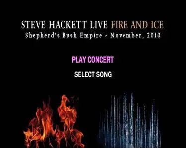 Steve Hackett: Live - Fire & Ice (2010)