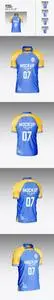 Soccer Mens Sports T-shirt Mockup