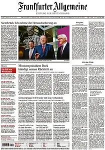 Frankfurter Allgemeine Zeitung am 29. September 2012