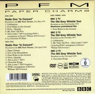 PFM (Premiata Forneria Marconi) - Paper Charms: The Complete BBC Recordings 1974-1976 (2014)