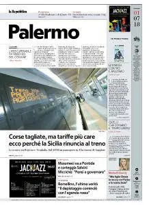 la Repubblica Palermo - 1 Luglio 2018