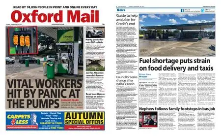 Oxford Mail – September 28, 2021