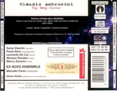 Claudio Ambrosini - Big  Bang Circus - Marcello Panni (2004)