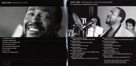 Marvin Gaye - Midnight Love & The Sexual Healing Sessions (1982) 2CDs Deluxe Edition, Remastered Reissue 2007