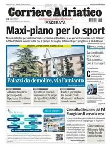 Corriere Adriatico Macerata - 26 Marzo 2024