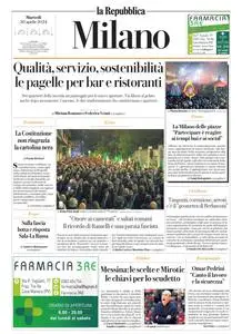 la Repubblica Milano - 30 Aprile 2024