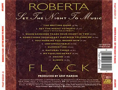 Roberta Flack - Set the Night to Music (1991)