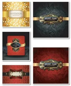 Vintage Frames & Invitation