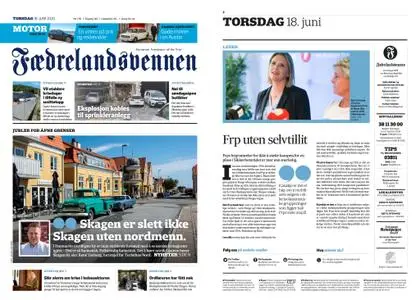 Fædrelandsvennen – 18. juni 2020