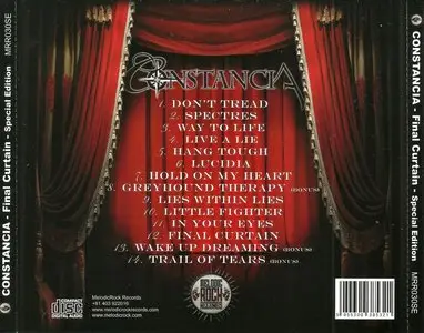 Constancia - Final Curtain (2015) [Special Edition]