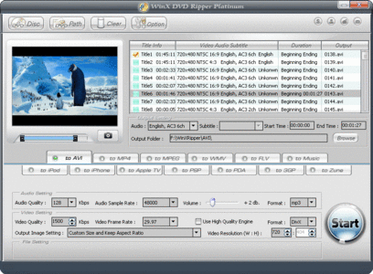 WinX DVD Ripper Platinum 5.9.3 Build 20100316  