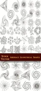 Stock Vector - Abstract Geometrical Shapes