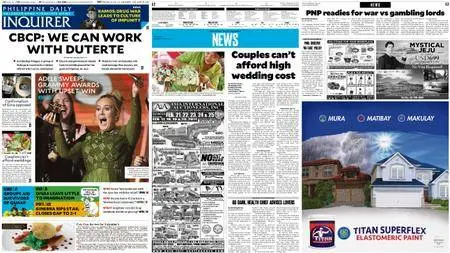 Philippine Daily Inquirer – February 14, 2017