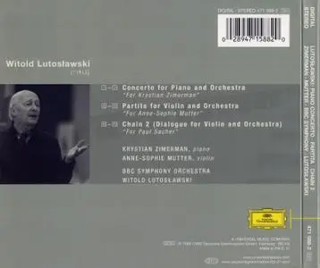 Anne-Sophie Mutter, Krystian Zimerman - Witold Lutosławski: Partita, Chain 2, Piano concerto (1992)