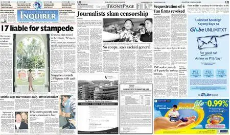 Philippine Daily Inquirer – March 09, 2006